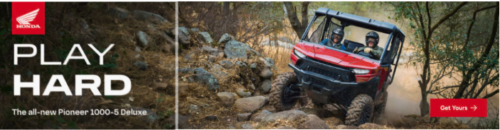 Honda Pioneer 1000-5 Deluxe — Play Hard